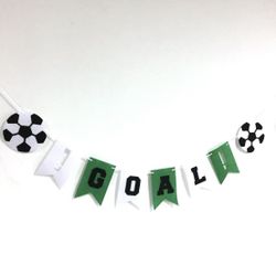 New With Tag soccer Banner 3.3ft in length. Birthday banner, Baby shower, team party or bachelor party.  