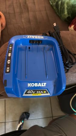 Cobalt 40v Battery Chárger For Sale $40 Hesperia
