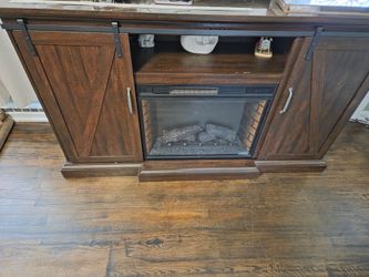 Tv Stand With Fireplace