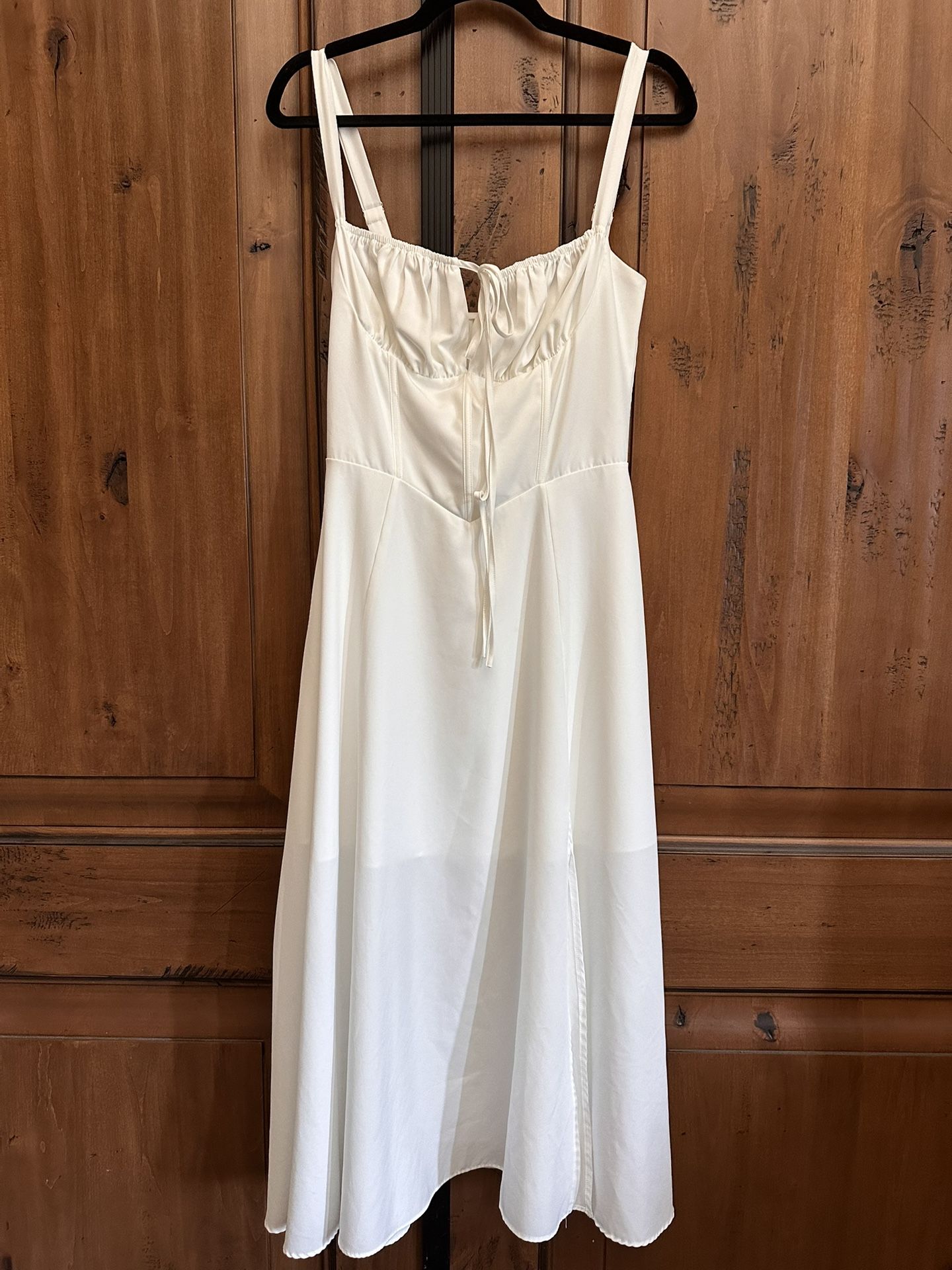 White Float Dress