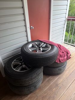 Bridgestone Tires with Alloy Wheels – Set of 5