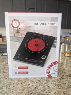Chef's Counter Infrared Stove CC-1123BLK