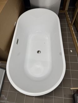 Oval tub WILLIAMSBURG PICKUP TODAY!