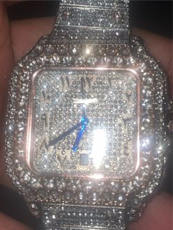 Mossinite watch