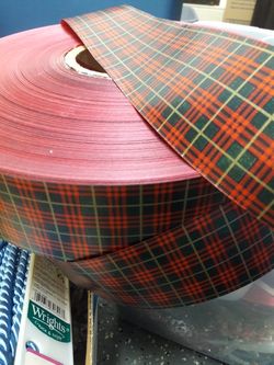 Decorations cords and ribbon