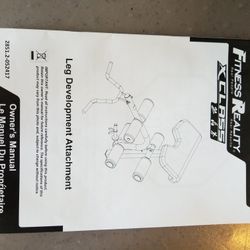 Leg Attachment For Weight Bench