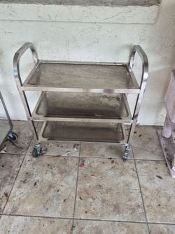 Stainless steel cart