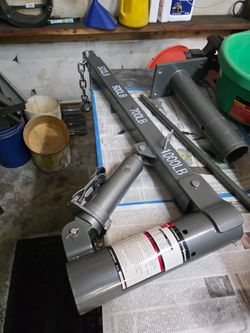 1000lbs  swinging  crane, (new) truck / bench.