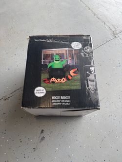 Oogie Boogie Airblown Inflatable 7.5 Ft