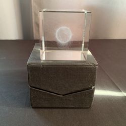 The Solar Corona Crystal Glass Figurine 