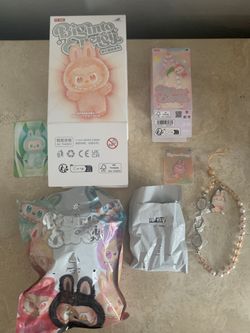 Official Pop Mart Big Into Energy Labubu Serenity & Happiness Phone / Purse Charm