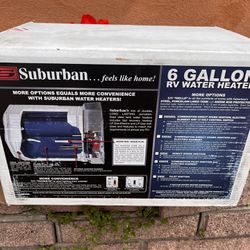 Suburban 6 Gallon Rv Water Heater 