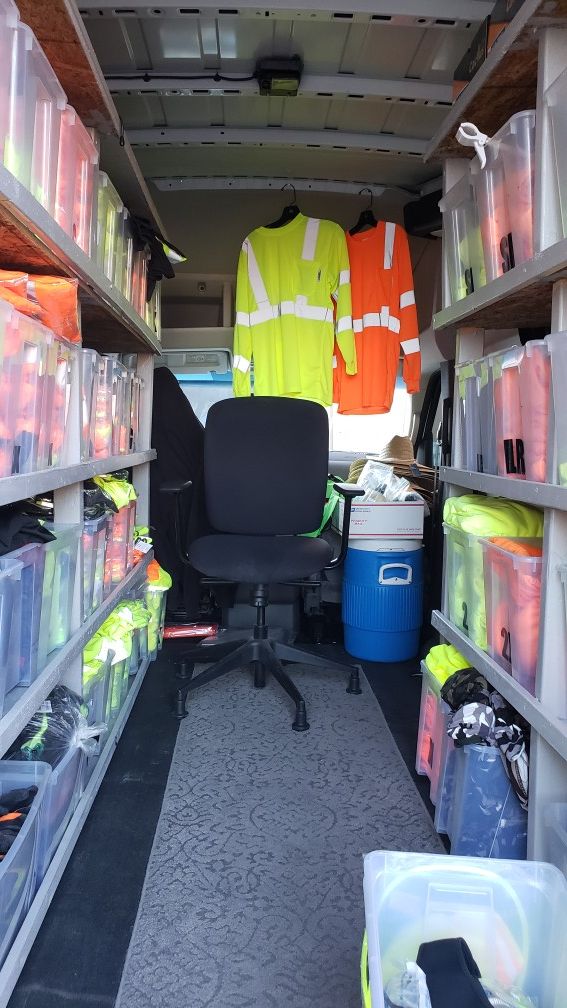 Safety mask vest and shirts