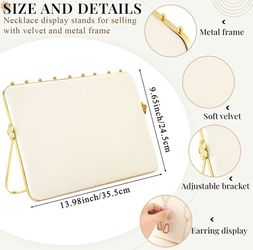 Velvet Necklace Display