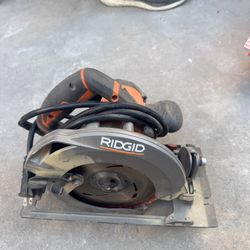 Ridgid 12 Amp 6-1/2 in. Corded Magnesium Compact Framing Circular Saw