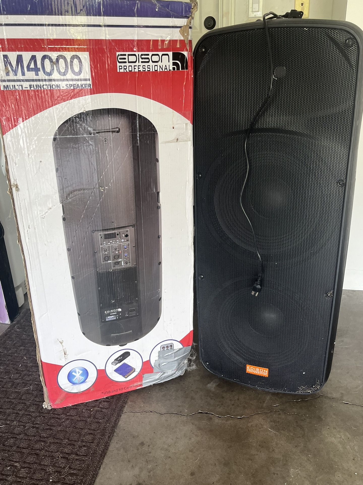 edison speaker m4000