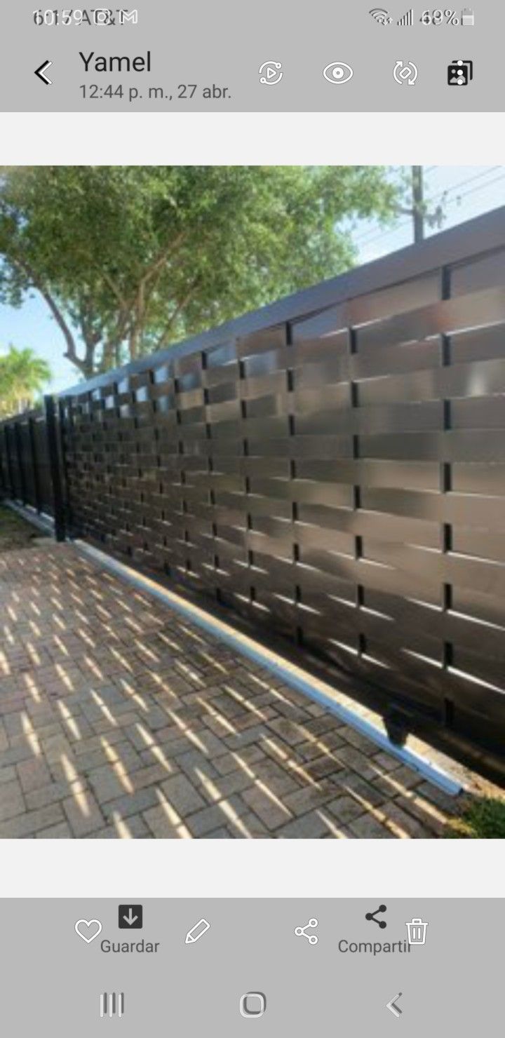 Aluminium Fence