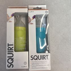 Boon SQUIRT Silicone Baby Food Dispensing Spoon, Mint