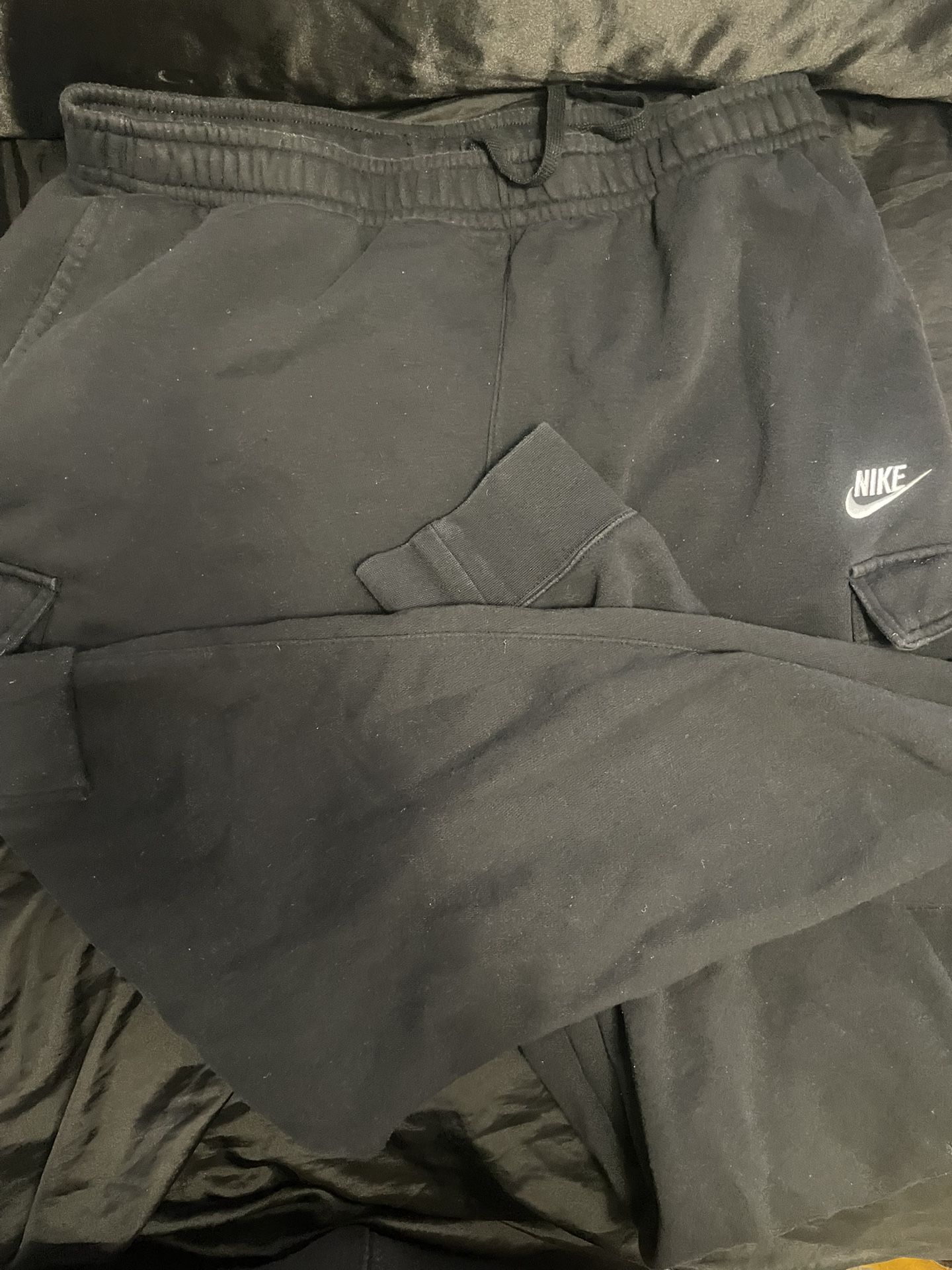 Black Nike Mens Sweatpants Joggers XL