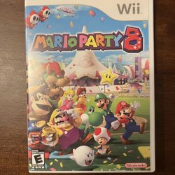 Mario Party 8 - Wii - Game, Case And Manual