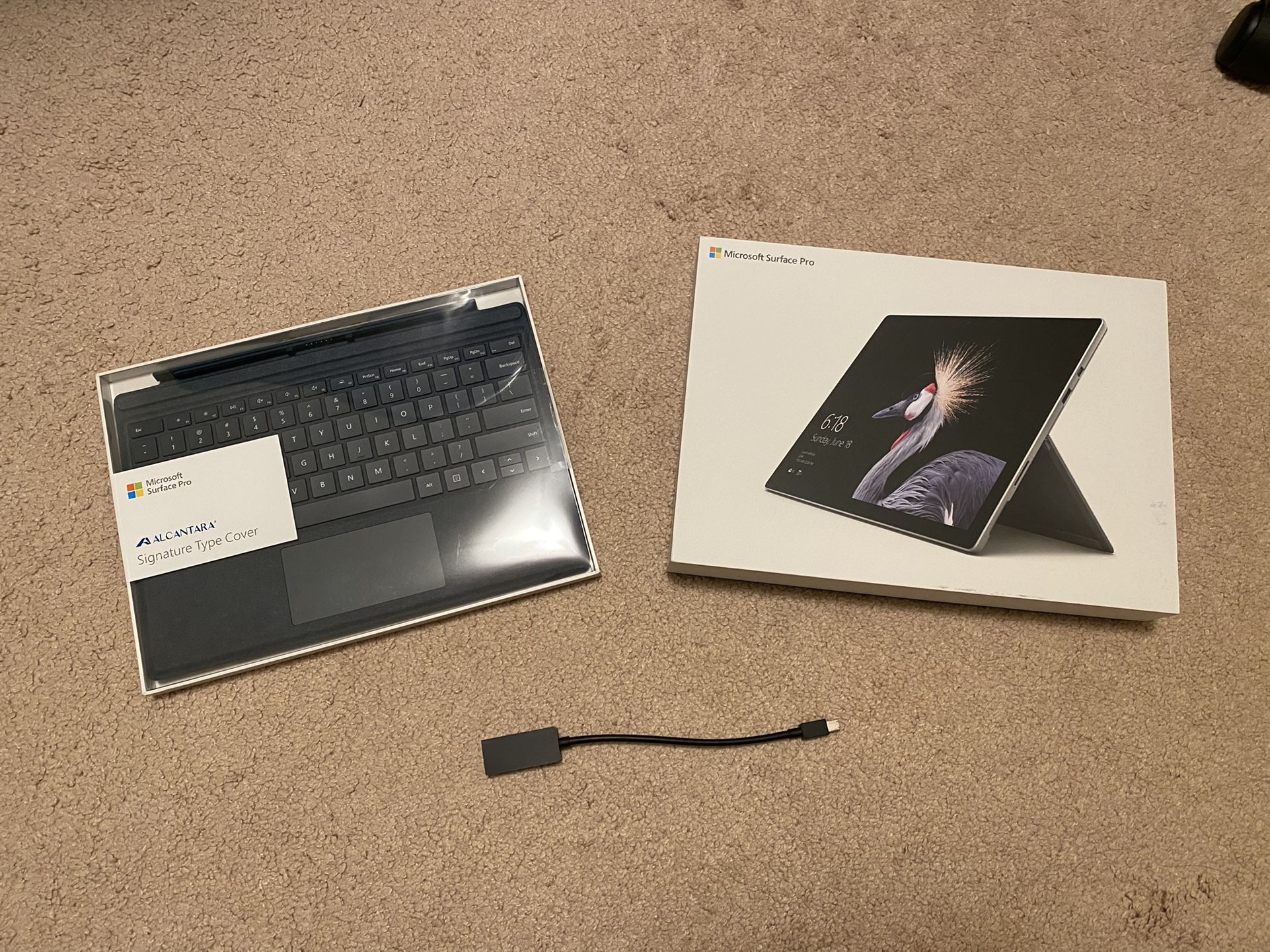 Microsoft Surface Pro 5 (2017) Core i5, 8GB RAM, 256GB SSD w/ Free Gifts