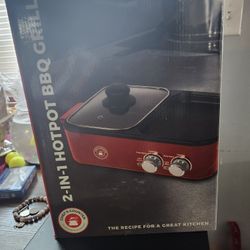 2 In 1 Hot Pot BBQ Grill