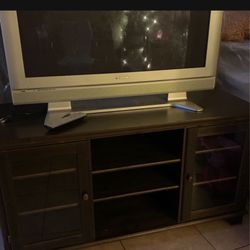 Tv Stand And Tv Working Good 