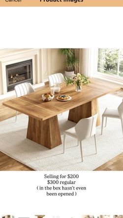 Dining table 6 people