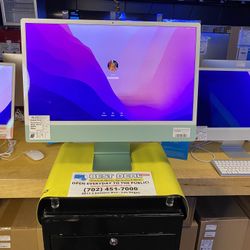 Apple iMac Desktop Computer - Apple M1 - 5K Retina Display - 8GB of unified RAM - 512GB SSD 