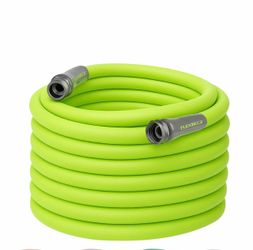 Flexzilla Garden Hose 5/8 in. x 100 ft., Lightweight All-Weather Water Hose, Durable and Flexible, Leak-Free Connections