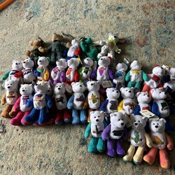 Beanie Baby Look-alike States Teddy Bears