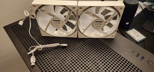 SAMA ARGB case fans (2-fan pack).