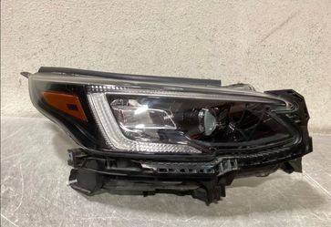 2020 2021 2022 SUBARU LEGACY LED NON-AFS RIGHT HEADLIGHT USED OEM STAMP 25 BLACK
