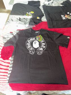 Black chrome heart shirt