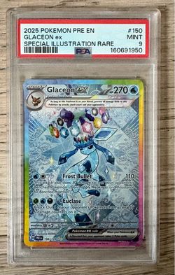 PSA 9 Glaceon ex Special Illustration Rare 150/131
