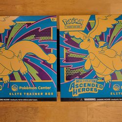 Pokémon: Mega Evolution Ascended Heroes Pokémon Center ETB