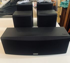 5 Piece Yamaha Speaker Set 