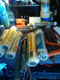 Painters supplies lot