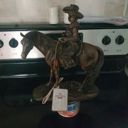 Boy On Horse Statue