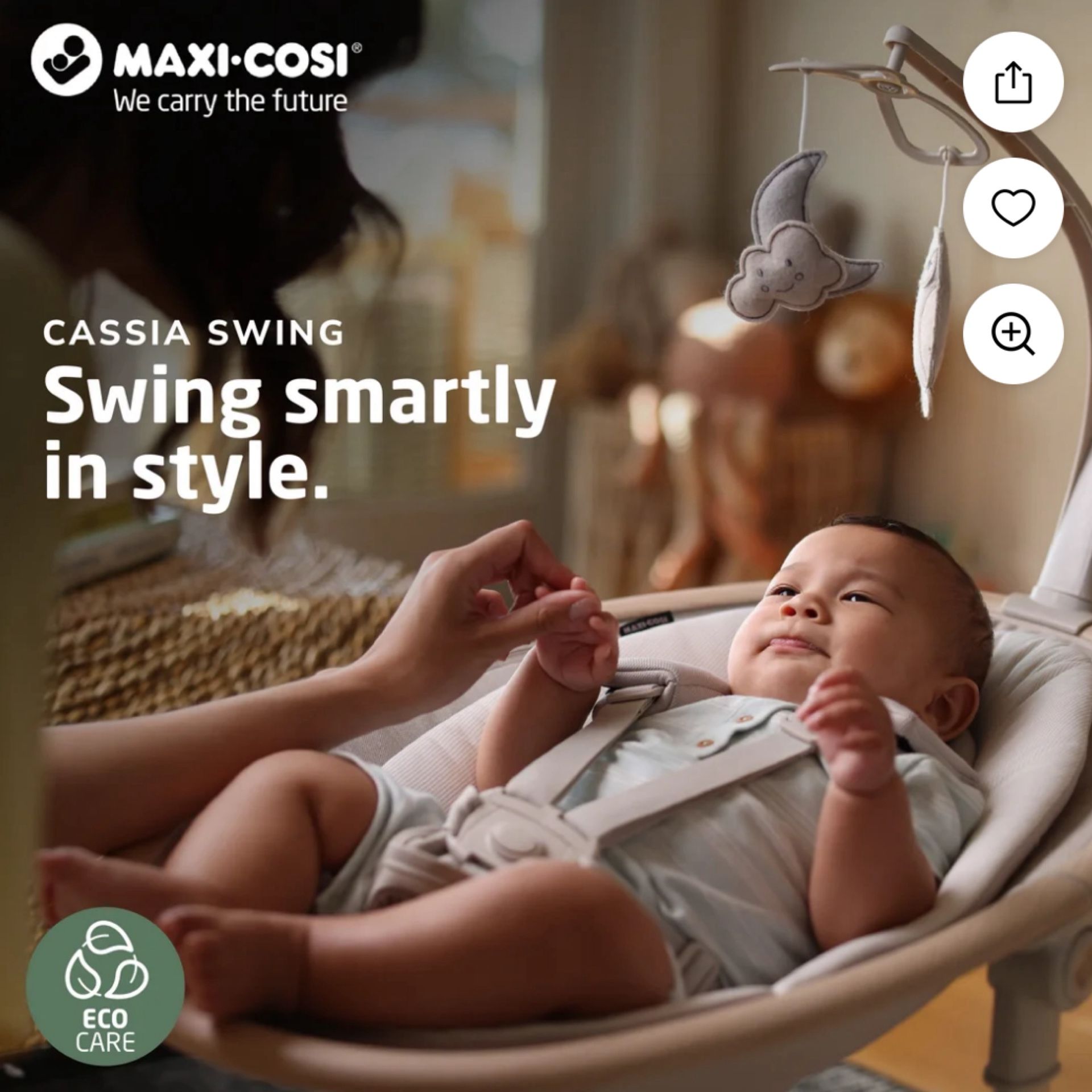 New in box Maxi Cosi Cassia Swing $130 firm cash only pick.Up east Palmdale off 47th