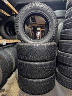 35x12.50R20LT Nitto $450 set of 4