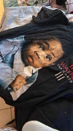 Lil Wayne t shirt (black) S