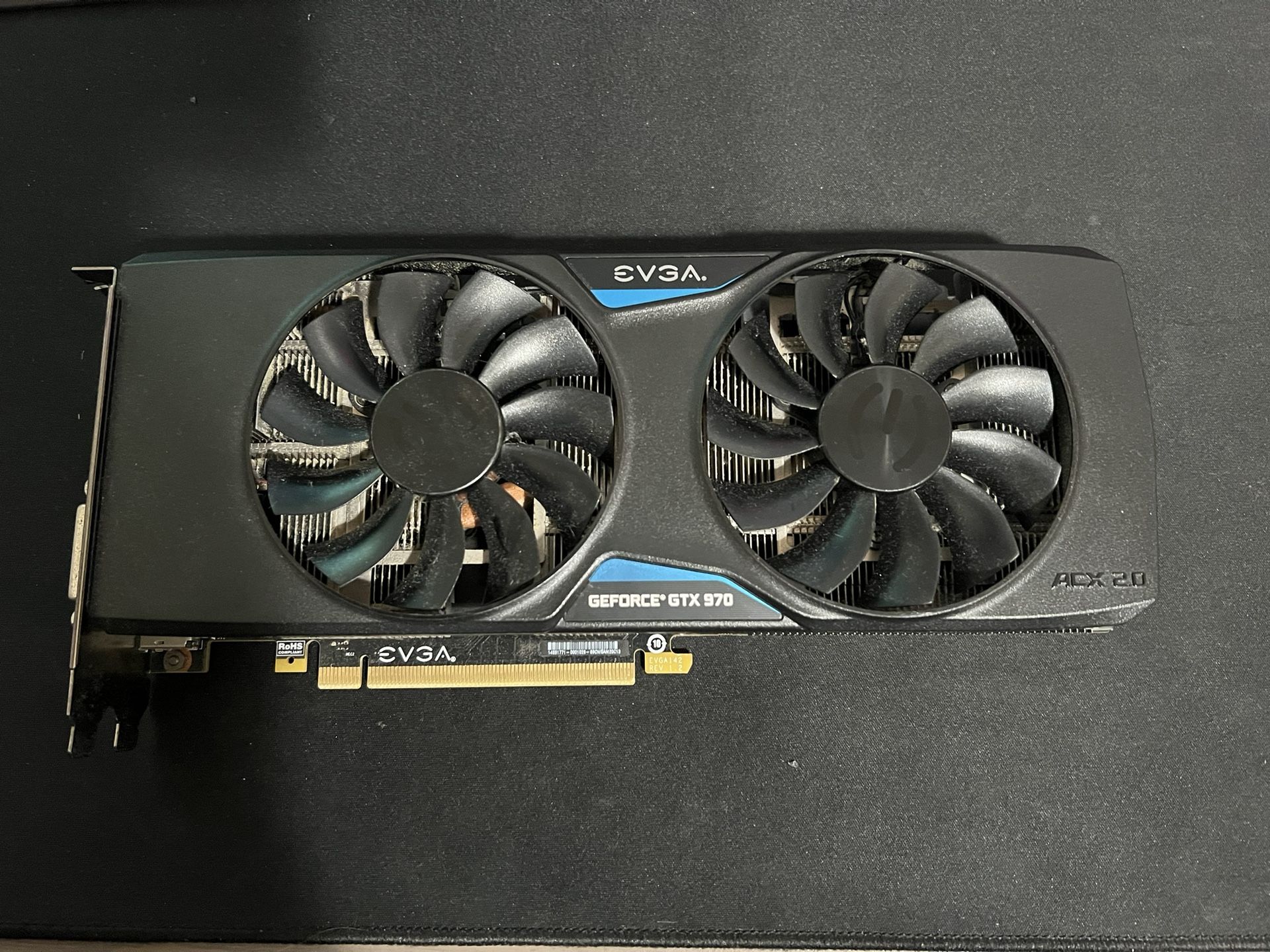 EVGA GeForce GTX 970 4gb Acx 2.0 Graphics Card $20 - Used - Good Condition Pick Up near 190th and Inglewood 90278