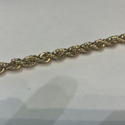 10k Gold Bracelet #109473-1 MJ