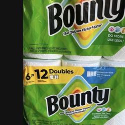 Bounty Paper Towels $12 Each
