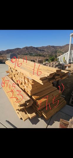 A lot wood for sale brand new