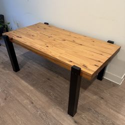 Butcher Block Style Hand Made Table