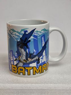 Batman DC Comics 12 oz. Coffee Mug Superhero Gotham City Zak! Designs