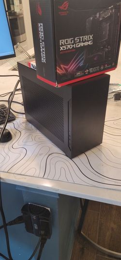 ASUS ROG Strix X570-I,AMD Ryzen 5 5500 6-Core,32GB MEM,256GB NVMe SSD,1TB SSD DRIVE,500W SFF PSU,ASUS 3050 GPU,WINDOWS 11 PRO