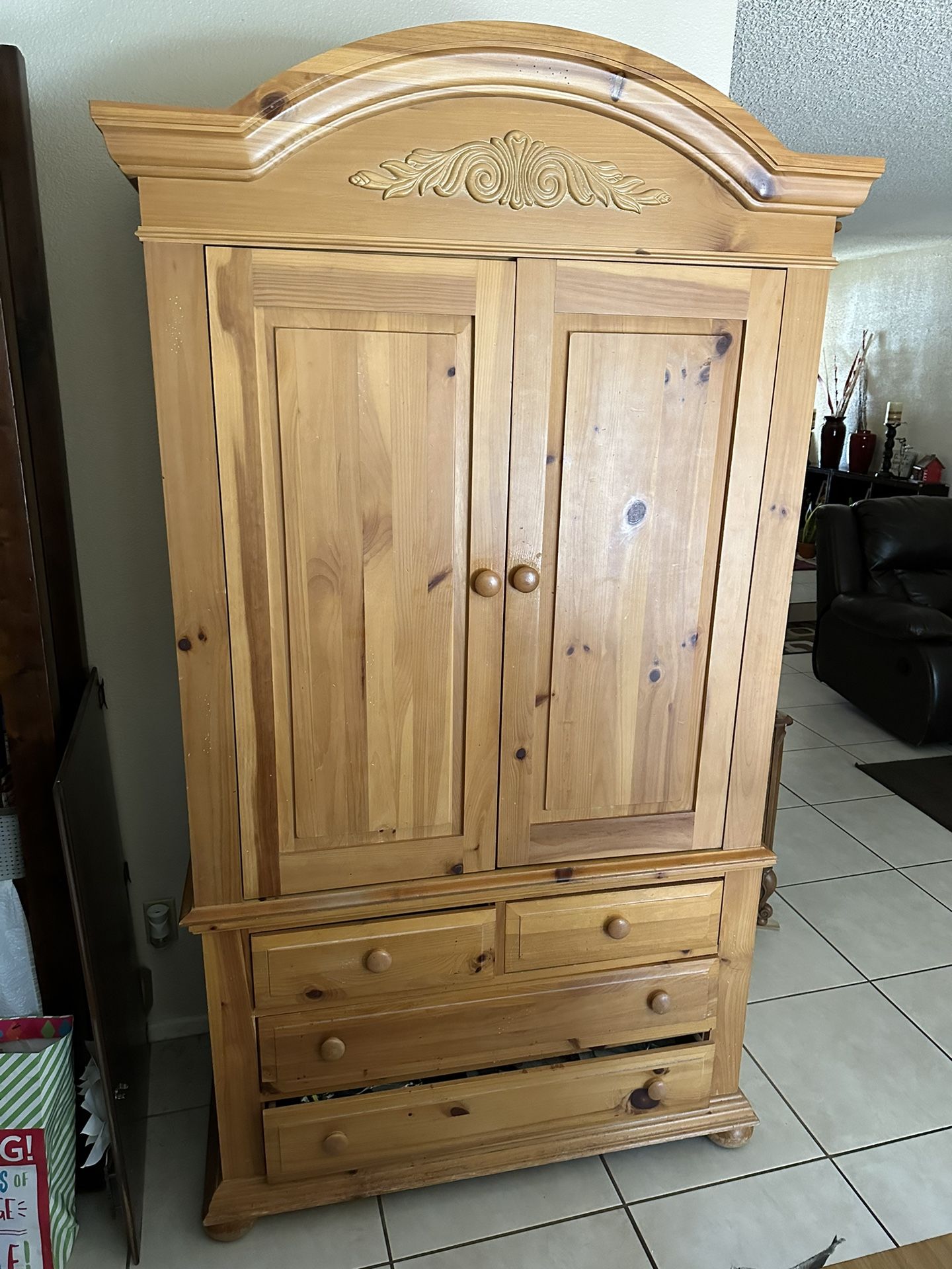 Broyhill tv cabinet armoire deals